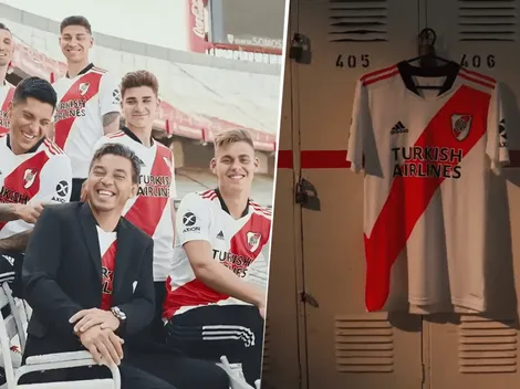 River presentó su nueva camiseta: hay un detalle que enloqueció a los hinchas