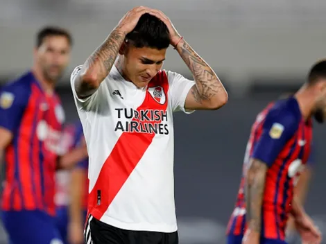 Carrascal en River: memes, enojo de los hinchas y Gallardo lo limpió en el ET