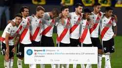 El tuit de Belgrano para River que se volvió viral