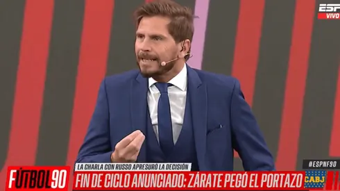 Vignolo sobre Zárate: del "es raro todo" al "si lo agarraba Gallardo lo mejoraba"