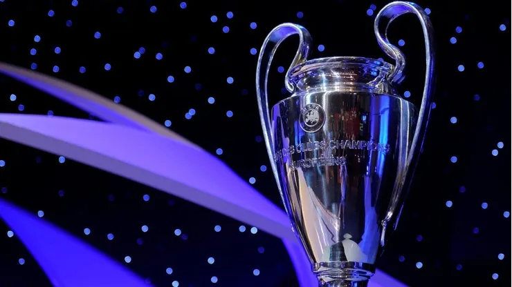 El trofeo de la UEFA Champions League.