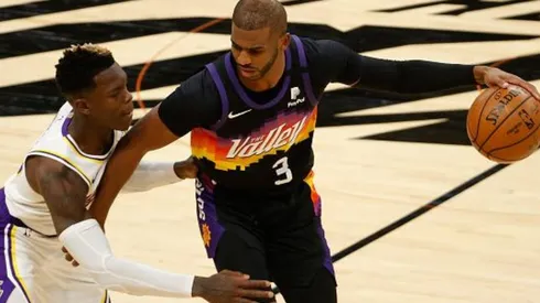 Chris Paul ante la marca de Dennis Schröder