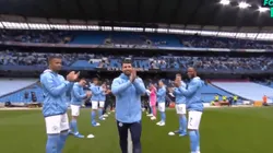 Hasta siempre, leyenda: el homenaje para Agüero antes de su último partido con el City
