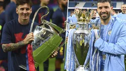 Desde Lionel Messi hasta el Kun Agüero: los 10 futbolistas argentinos con más títulos. (Foto: Getty).