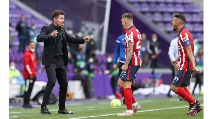Nunca lo vimos tan feliz: la reacción de Simeone al pitazo final