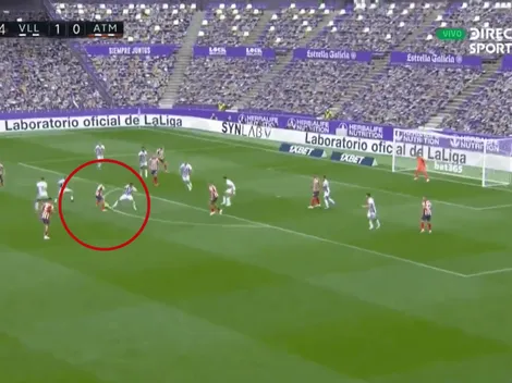 Video: Correa armó un jugadón en una baldosa y metió un golazo para el Atlético Madrid