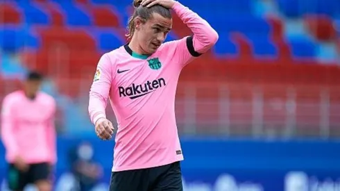 Griezmann, el autor del gol que dio el triunfo ante Eibar