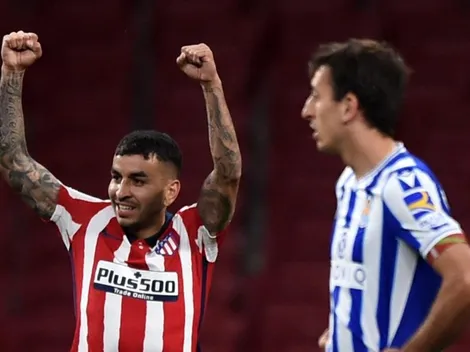 Ángel Correa fue el único jugador de campo del Atlético Madrid en jugar todas las fechas de La Liga