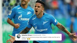 Sebastián Driussi domó a un hincha de Boca en Twitter: “Te dejo una foto”