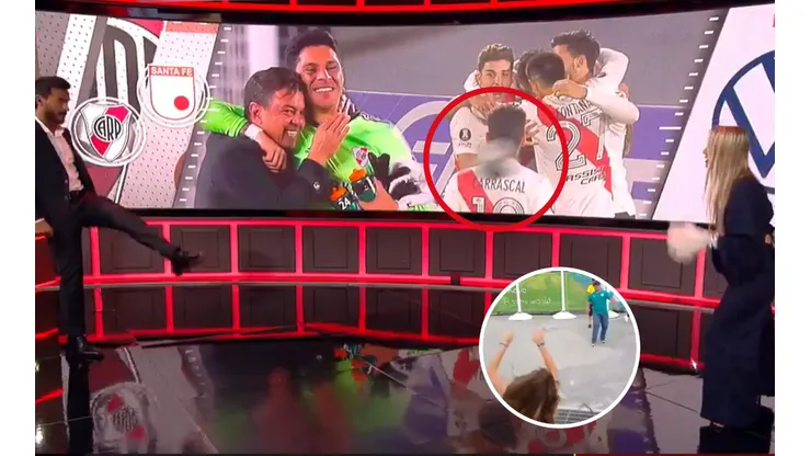 Video: pusieron a Morena Beltrán a hacer de Enzo Pérez y casi termina como Nati Jota