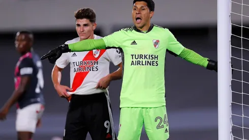 Enzo Pérez de arquero y sin suplentes: el River de Gallardo lo hizo de nuevo