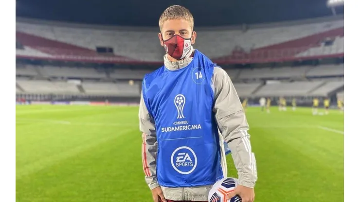 El alcanzapelota que abrazó Enzo: "De los momentos más hermosos de mi vida"