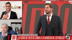 Enzo Pérez le mandó un audio a Bulos en vivo y Vignolo se asustó de lo lindo: "Vamos a la pausa"