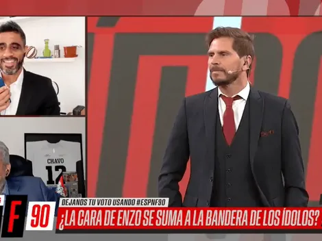 Enzo Pérez le mandó un audio a Bulos en vivo y Vignolo se asustó de lo lindo: "Vamos a la pausa"