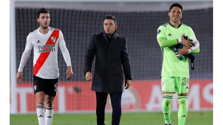 Gallardo sobre River: "Jugaron por un montón de gente que creía en ellos"