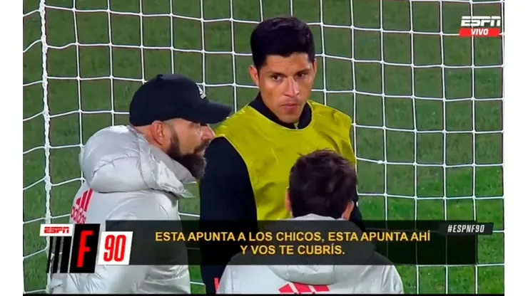 Las indicaciones que recibió Enzo Pérez antes del partido de River
