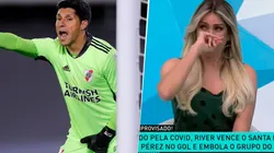 Video: una presentadora de Brasil se emocionó en vivo al hablar de Enzo Pérez