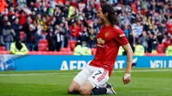 La chicana del Manchester United en Twitter a Boca por Cavani