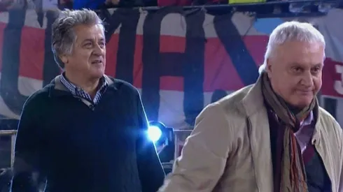 Fillol y Alonso en el Estadio Monumental.