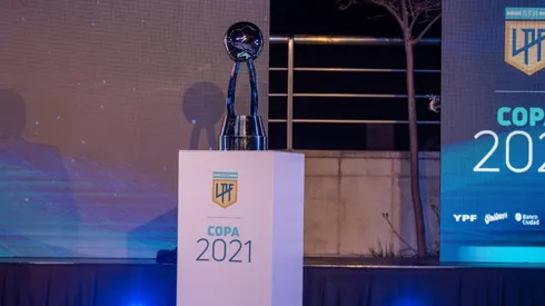 El trofeo de la Copa de la Liga Profesional de Fútbol, ¿quién lo ganará? (Foto: Liga Profesional de Fútbol).
