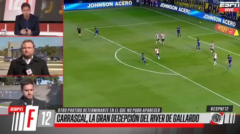 Mariano Closs, picante luego del Superclásico.