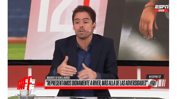 Mariano Closs no tuvo piedad con el colombiano.