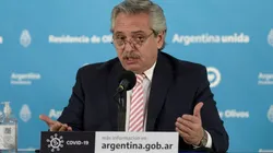 Alberto Fernández, sobre el gol de Tevez: "Qué foul hizo, terrible"