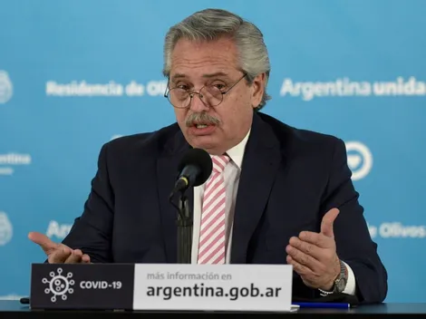 Alberto Fernández, sobre el gol de Tevez: "Qué foul hizo, terrible"