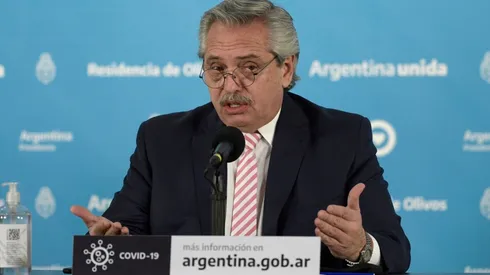 Alberto Fernández, sobre el gol de Tevez: "Qué foul hizo, terrible"