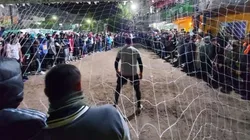 Alan Díaz en acción.