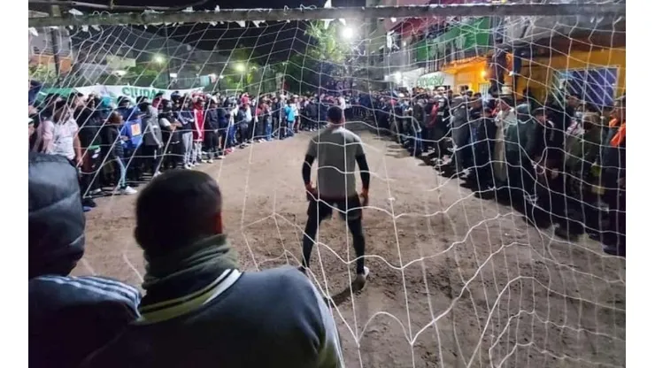 Alan Díaz en acción.