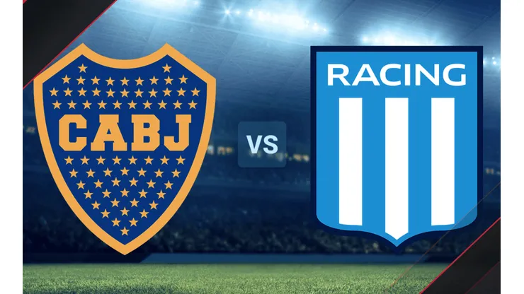 Boca vs Racing por las semifinales de la Copa de la Liga Profesional.