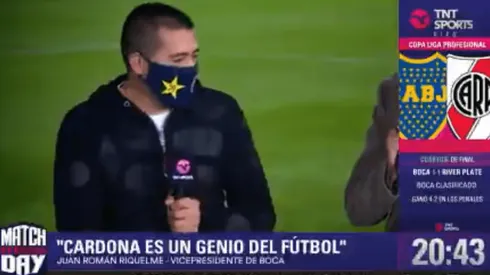 Las declaraciones de Juan Román Riquelme, contundentes.