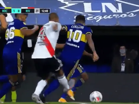 Video: Maidana se vengó de Tevez con una patada brutal a la rodilla