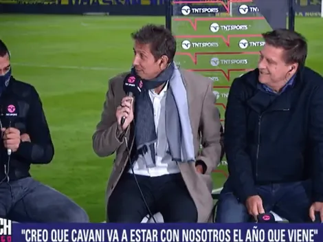 Riquelme contó lo que le ofreció a Cavani: "Lo único distinto..."