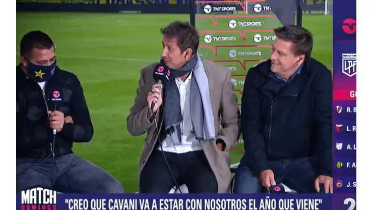 Riquelme contó lo que le ofreció a Cavani: "Lo único distinto..."
