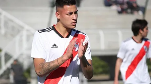 Tomás Lecanda, defensor de la Reserva de River.