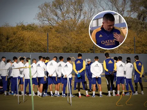 Riquelme, a los jugadores: "Denle una alegría a la gente"