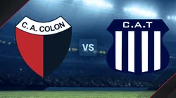 Colón vs. Talleres de Córdoba por la Copa de la Liga Profesional.
