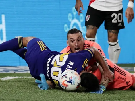 Franco Armani acumula 33 atajadas en sus 9 Superclásicos jugados