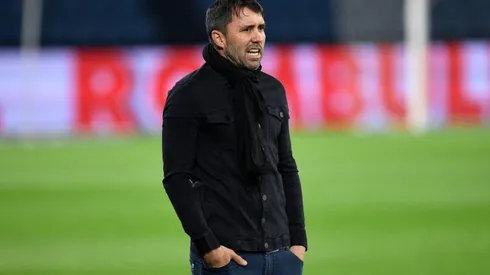 Eduardo Coudet durante un encuentro con Celta de Vigo.