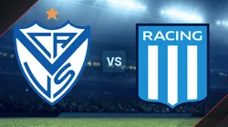 Vélez vs. Racing por la Copa de la Liga Profesional.
