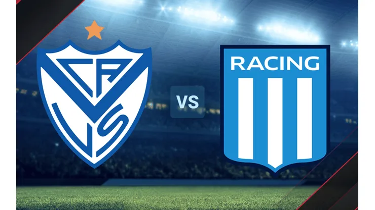 Vélez vs. Racing por la Copa de la Liga Profesional.