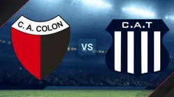 Colón vs. Talleres por la Copa de la Liga Profesional.