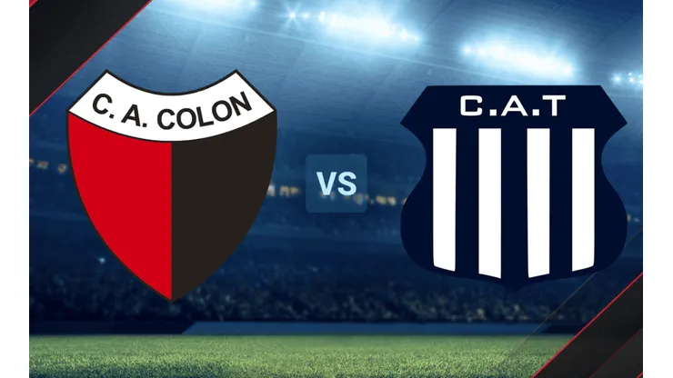 Colón vs. Talleres por la Copa de la Liga Profesional.