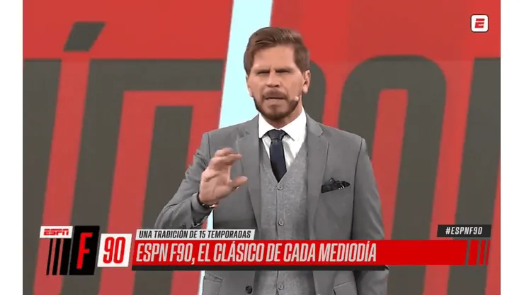 Vignolo usó una frase que leyó en un camión para explicar que River no gana por suerte