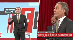 Épico: Ruggeri reemplazó a Vignolo y abrió F90 con su editorial