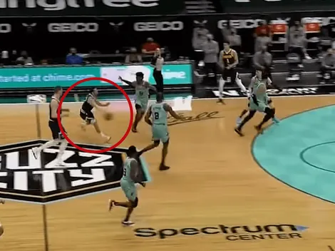 Video: Campazzo hizo una asistencia de bowling en el triunfo de los Nuggets