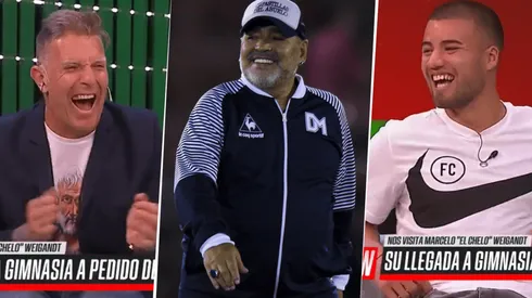 "¡Pará un poco!": Weigandt contó una anécdota con Maradona y Fantino estalló de risa
