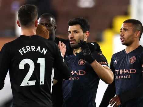 Agüero se transformó en el jugador con más títulos en la historia de Manchester City